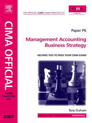 cover image of CIMA Exam Practice Kit Management Accounting Business Strategy